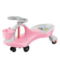 Gravitációs bobo car, pedál nélküli kicsi rózsaszín kocsi