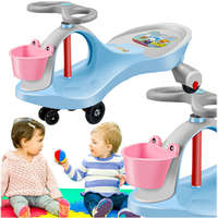 Malatec Gravitációs bobo car, pedál nélküli kicsi kék kocsi