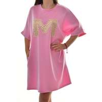 MB Collection MB Collection női ruha/overál - Laza, bő fazonú, oldalt zsebbel, elején felvarrt csipke díszítéssel, puha kényelmes anyagból M25-1-20250403-3/T011