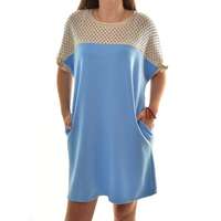 MB Collection MB Collection női ruha/overál - Laza, bő fazonú, oldalt zsebes, elején csipke betéttel, puha kényelmes anyagból M25-1-20250403-5/T081