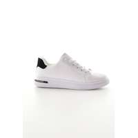 MB Collection MB Collection női utcai cipő - minőségi fehér színű fűzős női cipő, fekete betéttel M25-1-B0-721-WH/BL/T013-T007