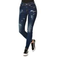 RETRO JEANS Retro Jeans női farmernadrág CARDINA MID PANTS 26H020-R20AD76
