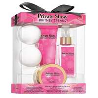 Britney Spears Britney Spears Private Show SET: Hajpermet 100ml + tusfürdő gél 98ml + Testápoló vaj 80ml + 2x Šumivá tableta do kúpeľa