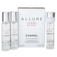 Chanel Chanel Allure Sport Cologne, edt 3x20ml - Újratölthető