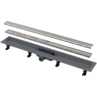 Alcaplast AlcaPlast APZ19 SIMPLE 650mm zuhanyfolyóka peremmel, kétoldalú ráccsal