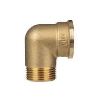 Gebo Gebo Gold 1/2" KB könyök, sárgaréz