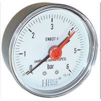 Egyéb Hátsó csatlakozású nyomásmérő D63mm, 1/4", 0-6bar