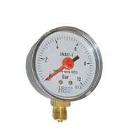 Egyéb Alsó csatlakozású nyomásmérő D63mm, 1/4", 0-10bar
