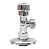 Egyéb 1/2˝-3/8˝ krómozott sárgaréz sarokszelep