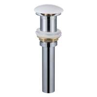 Wellis Wellis Klikk-klakk leeresztő mosdóhoz, matt fehér gombbal