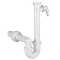 Styron Styron 638-4 csőszifon 40 mm -es elfolyással, mosogatógép csatlakozással