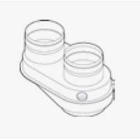 Bosch Bosch FC 922 Szétválasztó adapter 80/80 szétválasztott rendszerű égéstermék-elvezetéshez