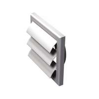 Vents Vents MV 120 VJ Szellőzőrács grav.redönnyel, csőcsatlakozóval szerelve