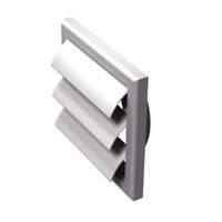 Vents Vents MV 100 VJ LIGHT OAK Szellőzőrács grav.redőnnyel, csőcsatlakozóval szerelve