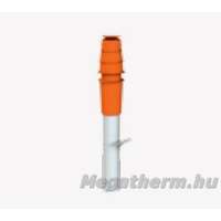 Tricox Tricox PATÁ05P PPs/Alu tető átvezetés, 110/160mm, piros