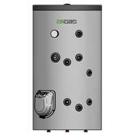 Heizer Heizer BSFVI 1002F, 1000 L-es álló indirekt tároló, két hőcserélővel, levehető szigeteléssel, 12KW fűtőbetéttel