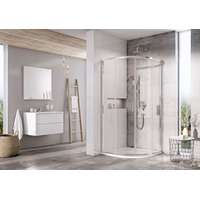 Ravak Ravak Blix Slim BLSCP4-80 krómhatású + Transparent zuhanykabin X3BM40C00Z1