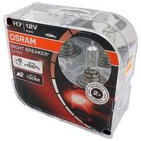  OSRAM Night Breaker Silver +100% izzó - H7 - PX26d - 12V - 55W - Pár