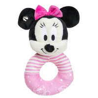 Disney Minnie egér plüss csörgő bébijáték - 16 cm