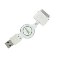  Lampa USB > 30-pin iPhone / iPad Töltőkábel - Öncsévélő - 1m
