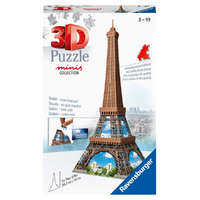 Ravensburger Ravensburger Mini Eiffel torony puzzle, kirakó 3D 54 darabos