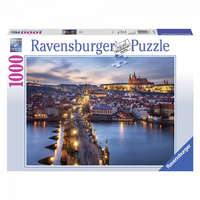 Ravensburger Ravensburger Puzzle Prága éjjel 1000 darabos kirakó
