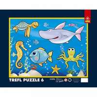 TREFL Trefl - 6 db-os keretes puzzle - Az óceánban (31076)