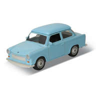  Trabant 601 fém autómodell - 7 cm