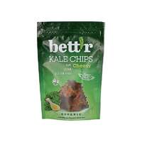 Bettr Organic Bett&#039;r Bio, vegán, gluténmentes kelkáposzta chips sajt ízű 30 g