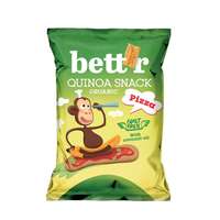 Bettr Organic Bett&#039;r Bio, vegán, gluténmentes quinoa snack pizzás 50 g