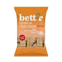 Bettr Organic Bett&#039;r Bio, vegán, gluténmentes quinoa kréker szezámmaggal 100 g