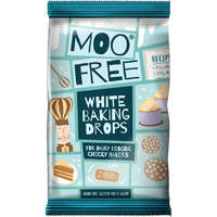 Moo Free Moo Free vegán, gluténmentes fehér sütőcsokoládé pasztilla 100 g