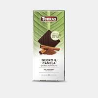 Torras Torras Stevia fahéjas étcsokoládé hozzáadott cukor nélkül 125 g