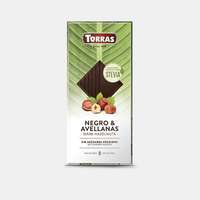 Torras Torras Stevia mogyorós étcsokoládé hozzáadott cukor nélkül 125 g