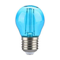 V-TAC V-TAC dekor filament 2W E27 G45 LED izzó, kék - 217412