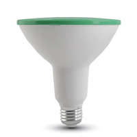 V-TAC V-TAC 17W E27 PAR38 LED lámpa izzó - zöld - 92067