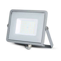 V-TAC V-TAC PRO 50W SMD LED reflektor, Samsung chipes fényvető, természetes fehér, szürke házzal - 21464