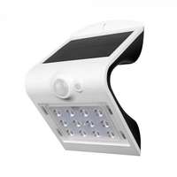 V-TAC V-TAC napelemes LED lámpa, reflektor mozgásérzékelővel 1,5W, fehér - 8276