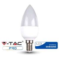 V-TAC V-TAC PRO 7W E14 meleg fehér LED lámpa izzó - SAMSUNG chip - 111