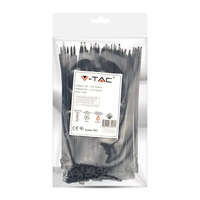 V-TAC V-TAC 3.5x150mm fekete kábelkötegelő, 100 db/ csomag - 11166