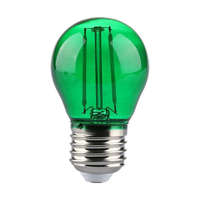 V-TAC V-TAC dekor filament 2W E27 G45 LED izzó, zöld - 217411