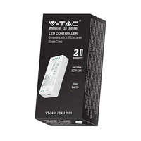 V-TAC V-TAC zónázható vezérlő egyszínű LED szalagokhoz, maximum 12A - 2911