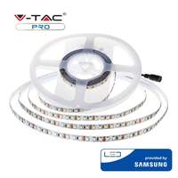V-TAC V-TAC beltéri 24V LED szalag, természetes fehér, 240 LED/m, CRI>95 - Samsung chip - 332