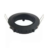 V-TAC V-TAC billenthető beépíthető fekete spot lámpa keret, lámpatest - 8955