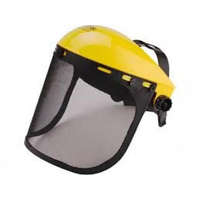 Muta látómező,arcvédő homlokpánttal, rácsos