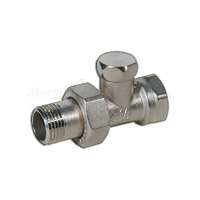 BIANCHI BIANCHI Radiátor visszatérő szelep 1/2" x 1/2" egyenes