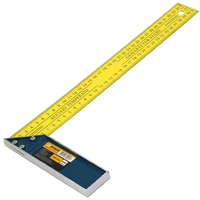 BRENAR BRENAR Derékszög vonalzóval 12" / 300 mm acél