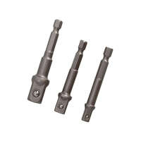 DRAUMET DRAUMET PREMIUM Bit átalakító adapter készlet dugókulcshoz 3 részes (1/4"/3/8"/1/2")