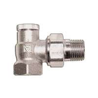 HERZ HERZ Radiátor visszatérő szelep 1/2" x 1/2" sarok #1.3724.41