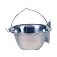 - Bogrács rozsdamentes 8 literes